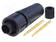 UROSLIITIN - 7A - 250V - PIN: 2 - EN2 - JUOTETTAVA - SWITCHCRAFT liittimet - EN2C2M20G2 - 1