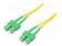 VALOKUITU PATCH-KAAPELI - SC/APC,MOLEMMIN PUOLIN 9/125UM - Patchcordit ja valokuitu-pigtailit - QOLTEC-54092 - 1