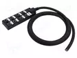 HAAROITIN - A-KOODI-DEVICENET / CANOPEN - PIN: 5 - IP67 - 2A - 24V - 2M - M12 liittimet - DB125A8CABDPS7B02 - 1