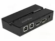SWITCH - USB 2.0 - MUSTA - MUOVI - LÄHTÖ: USB A RASIA X2 - USB kaapelit ja adapterit - DELOCK-11492 - 1