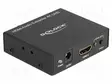 EXTRACTOR - HDMI 1.4,HIGH SPEED - INPUT: DC SOCKET,HDMI SOCKET - HDMI, DVI, DisplayPort johdot - DELOCK-62692 - 1