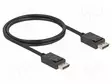 KAAPELI - DISPLAYPORT-PISTOKE,MOLEMMIN PUOLIN - DISPLAYPORT 2.1 - HDMI, DVI, DisplayPort johdot - DELOCK-80492 - 1