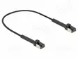 PATCH KAAPELI - U/FTP - CAT 6A - RJ45-PISTOKE,MOLEMMIN PUOLIN - 250MM - RJ45 Ethernet kaapelit - DELOCK-80932 - 1