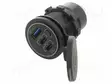 USB VIRTALÄHDE - USB A RASIA,USB C RASIA X2 - MUSTA - Autopistokelaturit ja virtalähteet - ESOL-45042 - 1