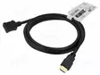 KAAPELI - HDMI-PISTORASIA,HDMI-PISTOKE - PVC - HDMI 2.1 - 3M - MUSTA - HDMI, DVI, DisplayPort johdot - GOOBAY-76272 - 1