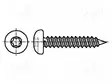 RUUVI - 6,3X16 - PÄÄ: VALSSATTU - TORX® - TX30 - RUOSTUMATON TERÄS A2 - Ruuvit - muut - K6.3X1614585C-A2 - 1