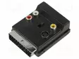 ADAPTERI - LIITTIMEN VÄRI: MUSTA - Muut audio-videokaapelit - GOOBAY-50312 - 2