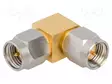 ADAPTERI - SMA UROS,MOLEMMIN PUOLIN - ERISTYS: PTFE - 50OHM - MESSINKI - RF adapterit - AD-SMAPSMAP-2 - 1