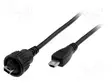 ADAPTERIJOHTO - SIIRTYMÄ - DATA-CON-X - SUORA - JOHDOLLA - USB 2.0 - USB liittimet - DCM-USBNB-USMAR2 - 1