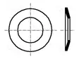 ALUSLEVY - KARTIOMAINEN - M10 - D=23MM - H=3,2MM - DIN 6796 - BN 2312 - Aluslevyt ja prikat - B10BN2312 - 1