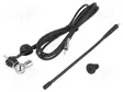 ANTENNI - AUTO-240MM - AM,FM - YLEISMALLINEN - KUMIMASTO - 2,5M - Autoantennit - 7667012 - 1