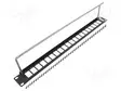 PATCH-PANEELI - RACK - RUUVATTU - 29MM - PORTTIEN LUKU: 20 - M3 - SLIM - RJ liittimet - CP30162 - 1