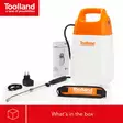 BATTERY POWERED PRESSURE SPRAYER - 6 L - Puutarhaletkut, liittimet ja kastelu - DTB10002 - 7