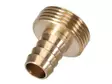 BRASS CONNECTOR - MALE TAP 3/4" - HOSE 3/4" - Puutarhaletkut, liittimet ja kastelu - DT80002 - 1