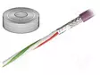 DATAKAAPELI - 2X2,5MM2 - PUR - KELTAINEN - CU - 500V - Suojatut ohjaimien kaapelit - CF898.082 - 1