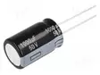 ELEKTROLYYTTIKONDENSAATTORI - LOW ESR - THT - 50VDC - Elektrolyyttikondensaattorit - pysty - EEUFR1H102 - 1