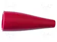 ERISTIN - 5KV - PUNAINEN - PVC - 43MM - Krokotiili klipsit - BU-87-2 - 1