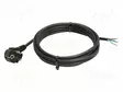 KAAPELI - 3G1MM2 - CEE 7/7 (E/F) KULMAPISTOKE,JOHDOT - PVC - Tietokone- ja  laitejohdot - AS-70802 - 1