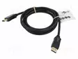 KAAPELI - DISPLAYPORT-PISTOKE,MOLEMMIN PUOLIN - PVC - PIT: 2M - MUSTA - HDMI, DVI, DisplayPort johdot - GOOBAY-74752 - 1