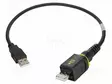 KAAPELI - HARTING PUSHPULL (V4) - USB 2.0 - 1,5M - MUSTA - IP65,IP67 - USB kaapelit ja adapterit - 09454451912 - 1