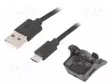 KAAPELI: ÄLYKELLON LATAAMISEEN - HUAWEI - 0,5M - 1A - MUSTA - USB kaapelit ja adapterit - AK-SW-22 - 1