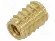 KIERREINSERTTI - MESSINKI - M2 - BN 37915 - PIT: 4,8MM - MUOVIIN - Kierreinsertit - KVT-136M2 - 1