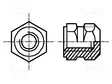 KIERREINSERTTI - MESSINKI - M5 - BN 1042 - DIN 16903P - Kierreinsertit - B5BN1042 - 1