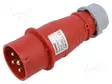 KOJELIITIN UROS - 16A - 400V - IEC 60309 - IP44 - PIN: 4 - AC liittimet ja rungot - QX252 - 1