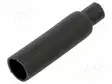 LÄMPÖKUTISTETTAVA SUOJUS - LIIMAN KANSSA - 6,4MM - L: 30MM - MUSTA - Kutistemuovit - KTK-62 - 2