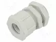 LÄPIVIENTI - PG9 - IP66 - NYLON - HARMAA - Läpivientikappaleet ja holkkitiivisteet - GW52002 - 1