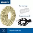 LED ROPE LIGHT - 9 m - WARM WHITE - LED valoköydet - HQRL09002 - 7