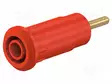 LABORATORY CONNECTOR: 1,5MM BANANA - SOCKET - OVERALL LEN: 29MM - Banaanijatkoliittimet - MEB1.5-R-22 - 1