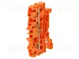 LIITIN: KISKO-2002 - 24A - 800V - DIN-KISKOLLE - JOUSIPURISTIN - TS35 - Kiskoliittimet - 2002-1302 - 1