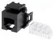 LIITIN: RJ12 - PISTORASIA - PIN: 6 - KULLATTU - 6P6C - 26AWG÷22AWG - IDC - RJ liittimet - 216000-2 - 1