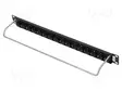LIITIN: XLR - PATCH PANEL - NAARAS - RUUVATTU - RUUVIKIERRE: M3 - RACK - XLR liittimet ja tarvikkeet - CP30182 - 2