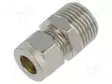 KIERTEINEN LIITIN - R 1/2" ULKOINEN - NIKKELÖITY MESSINKI - 10MM - Teollisuuskalusteet - 10480NO-10-12 - 1