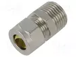 KIERTEINEN LIITIN - R 1/2" ULKOINEN - NIKKELÖITY MESSINKI - 12MM - Teollisuuskalusteet - 10480NO-12-12 - 1