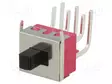 LIUKUKYTKIN - AS: 2 - DPDT - 2A/250VAC - ON-ON - THT - RIZOL MIN:OHM - Mikrokytkimet - IC2105S1M6QE2 - 1