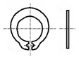 LUKKORENGAS - JOUSITERÄS - AKSELIN HALK: 10MM - BN 832 - RENGAS: ULKO- - Lukkoprikat - B10BN832 - 1