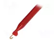 MITTAUSKOUKKU - 10A - 1KVDC - PUNAINEN - 63MM - Testauskoukut - BU-00202-2 - 2