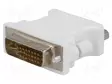 ADAPTERI - D-SUB 15PIN HD-PISTORASIA,DVI-I (24+5) PISTOKE - HDMI, DVI, DisplayPort johdot - AK-AD-12 - 1