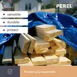 TARPAULIN - BLUE/KHAKI - STRONG - 2 x 2 m - Pressut ja peitteet - 110-0202 - 2