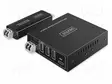 USB JAKAJA - USB 3.2 GEN 1 - MUSTA - 5GBPS SFP - USB kaapelit ja adapterit - DA-73122 - 2