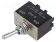 VIPUKYTKIN - ASENNOT: 2 - DPDT - ON-ON - 30A/250VAC - 30A/30VDC - S - -10÷70°C - Vipukytkimet - S822 - 1
