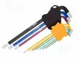 WRENCH: HEX KEY-SET - SPHERICAL - 9PCS. - Kuusiokolo- ja TORX avaimet - NEO-09-512 - 3
