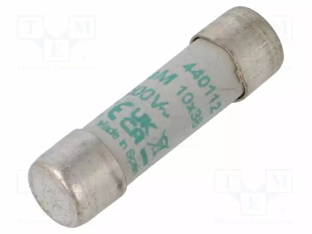 12A - 500VAC - AM - 10,3X38MM - Sulakkeet 10,3x38mm - 440112 - 1