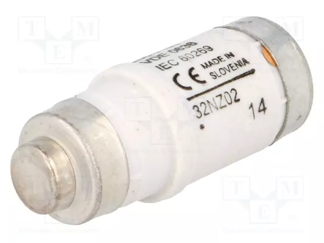 D02 - KERAAMINEN,TEOLLISUUSSULAKE - 32A - Sulakkeet D - 32NZ02 - 1