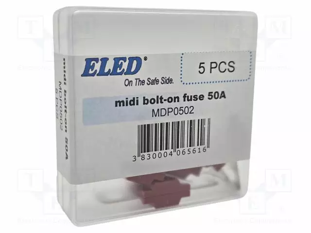 AUTOSULAKE - 50A - 58VDC - 41MM - M5-RUUVI - Autosulakkeet - MDP0502 - 1