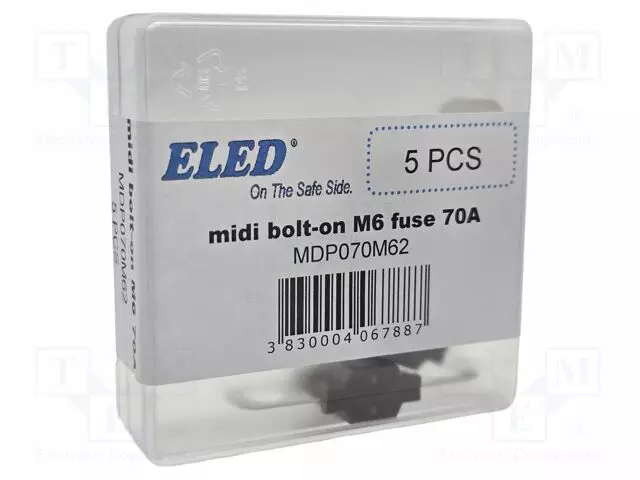 70A - 58VDC - AUTOSULAKE - 41MM - M6-RUUVI - Autosulakkeet - MDP070M62 - 1