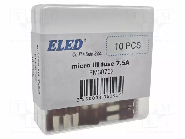 7,5A - 32VDC - AUTOSULAKE - 14,3MM - Autosulakkeet - FM30752 - 1